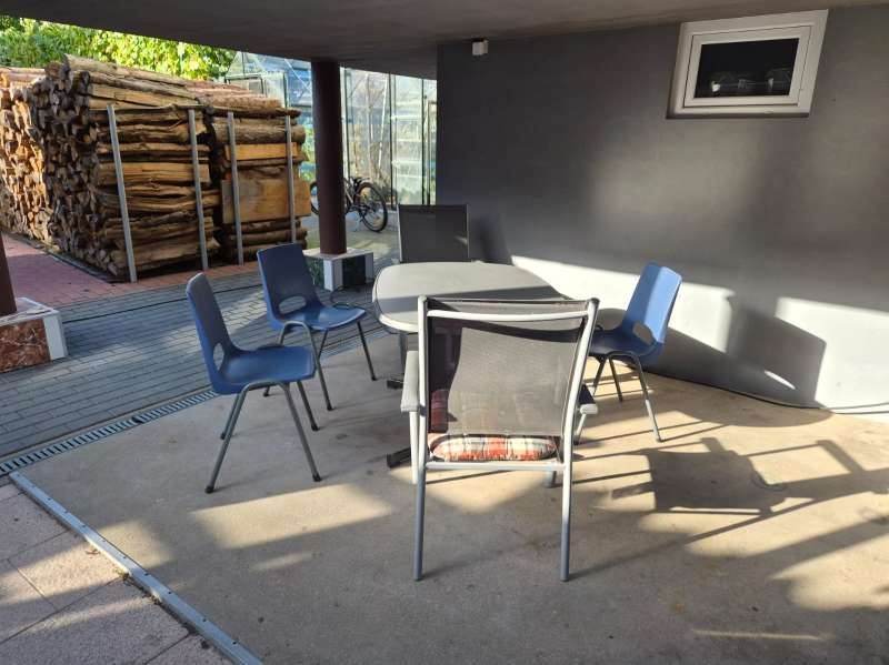 Sitzplatz – Monteurzimmer Kleinmünster